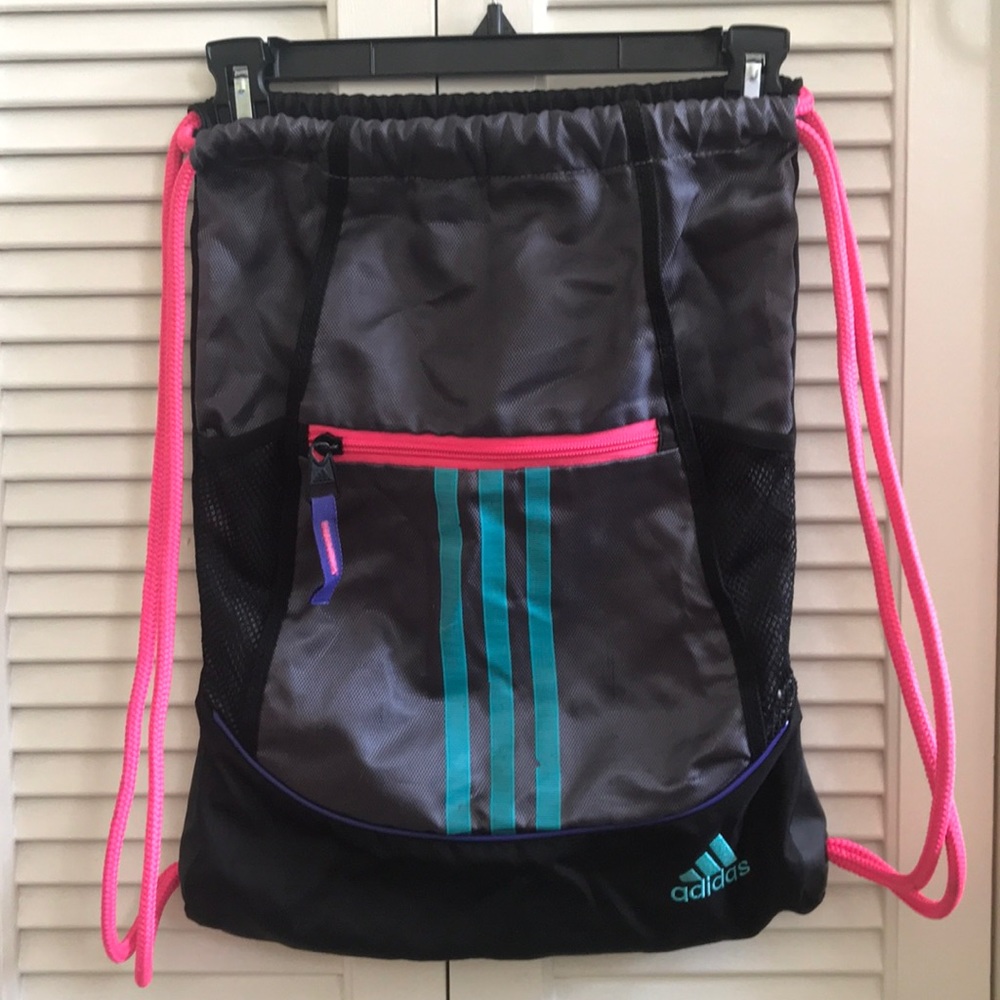 Adidas drawstring bag